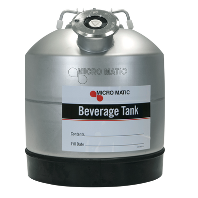 Micro Matic B-9-2 9 Liters Stainless Steel Beverage Container