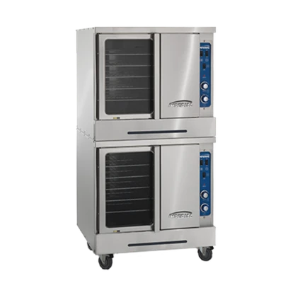 Imperial PCVDE-2 38" W Stainless Steel 2 Deck Electric Convection Oven