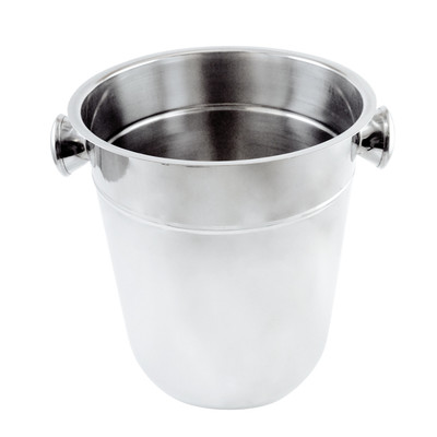 Omcan USA 80836 8 Qt. Stainless Steel Knob Handle Wine Bucket