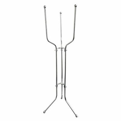 Omcan USA 80838 Stainless Steel 3 Legs Folding Stand for 8 Qt. Wine Bucket