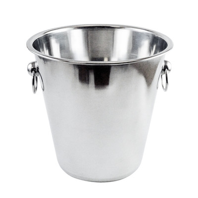 Omcan USA 80833 4 Qt. Stainless Steel Ring Handle Wine Bucket