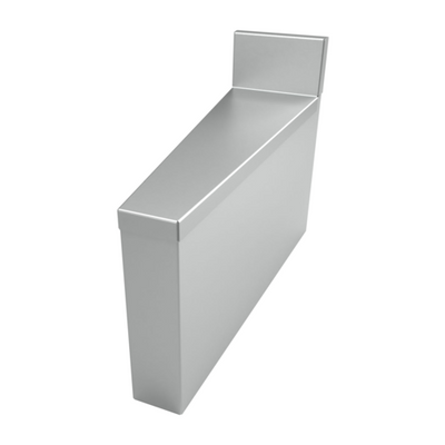 BK Resources UAF-I-1021 4" Riser Stainless Steel Rear Angle Underbar Corner Filler