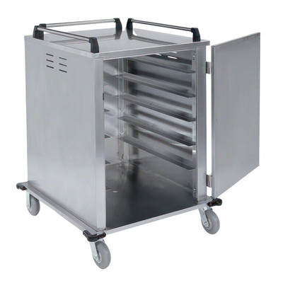 Lakeside 5510 12 Trays Stainless Steel Elite Series Trays Delivery Cart