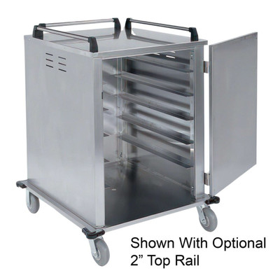 Lakeside 5510 12 Trays Stainless Steel Elite Series Trays Delivery Cart