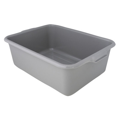 Omcan USA 80893 15" x 21" x 7" Standard Gray Bus Box