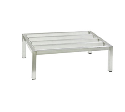 New Age 6004 36"W x 20"D x 12"H 2000 Lbs. Aluminum Wall Tubing Dunnage Rack