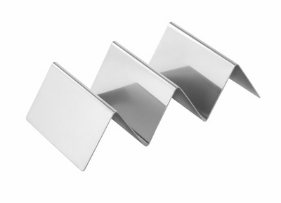 Omcan USA 47348 2 to 3 Slot Stainless Steel Taco Holder