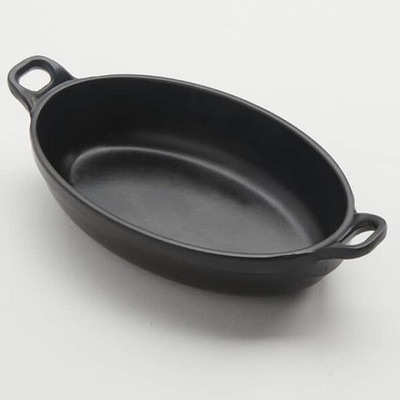 American Metalcraft MC61 4.5" Oz. 5" L x 3.25" W x 1.25" H 6" L Black Melamine