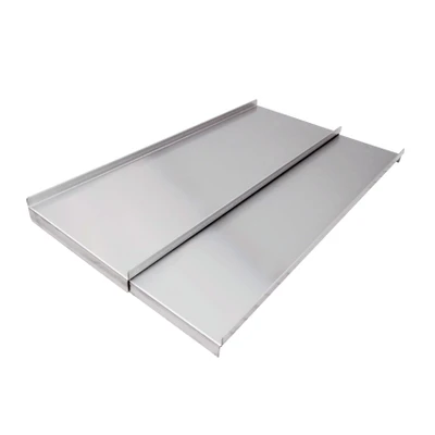 Omcan USA 44623 16.5" x 35.5" Stainless Steel Underbar Ice Bin Sliding Cover