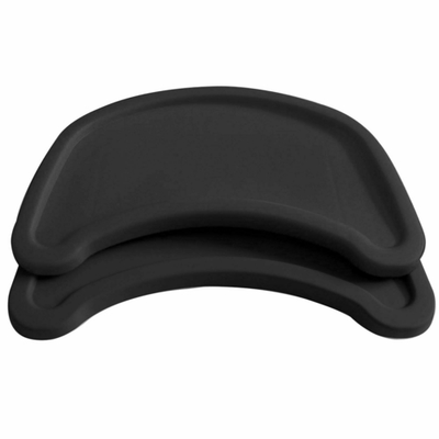 Omcan USA 80636 Black Polypropylene High Chair Replacement Tray for 43831
