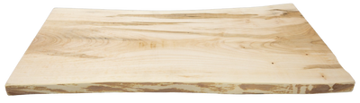 Omcan USA 40437 27" x 13" Wooden Board and Platter