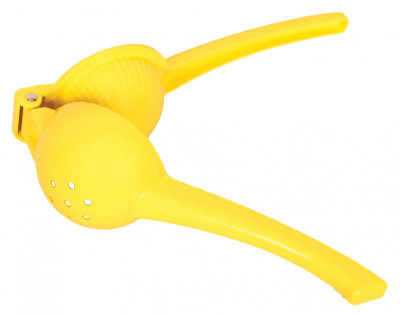 Omcan USA 80294 Yellow Aluminum Lemon or Lime Squeezer