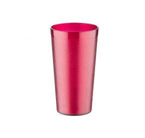 CAC China BVPT-12RD 12 Oz. Red SAN Plastic Tumbler (6 Dozen Per Case)