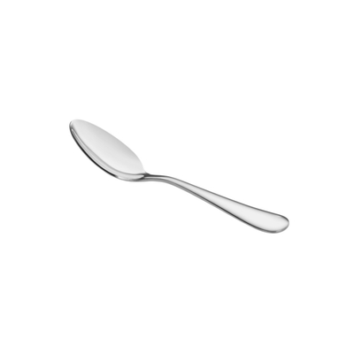 CAC China 8003-09 4.38" L Stainless Steel Extra Heavy Weight Noble Demitasse Spoon (25 Dozen Per Case)