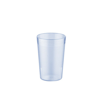 CAC China BVPT-08BL 8 Oz. Blue SAN Plastic Tumbler (6 Dozen Per Case)