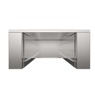 Tecnoeka MKSST 611 C 4" W Stainless Steel Millennial Mounting Kit for GN 1/1 COMPACT Oven MKFA 611 CTS