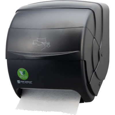 Carlisle T850REBK Black All Core Sizes San Jamar Classic ecoLogic Integra Lever Roll Towel