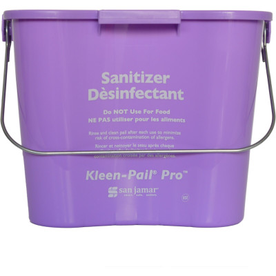 Carlisle KPP196PR 6 Qt. Purple Pro Kleen Pail