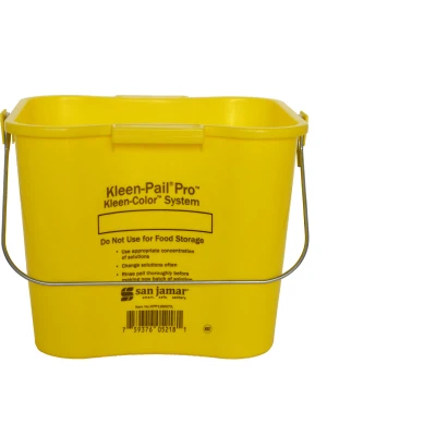 Carlisle KPP196KCYL 6 Qt. Yellow Pro Kleen Pail