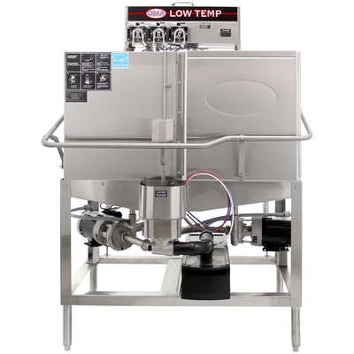 CMA Dishmachines CB Stainless Steel Double Rack Low Temperature Door Type Energy Mizer Dishwasher