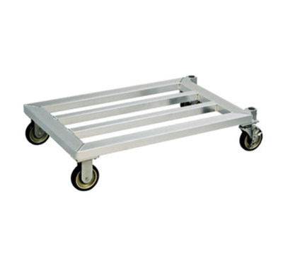 New Age 1200 43.75"W 1000 Lbs. Aluminum Mobile Dunnage Rack
