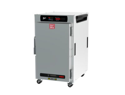 Metro HBCN8-DS-UC 20" W Stainless Steel &amp; Galvanized Solid Door HotBlox Insulated Holding Cabinet - 120 Volts