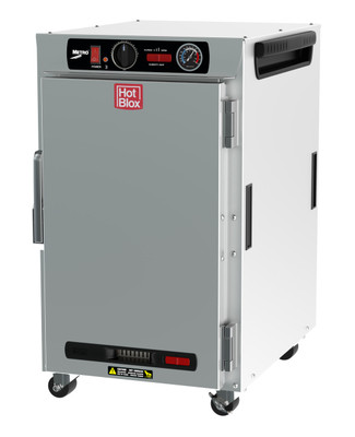 Metro HBCN8-AS-UC 20" W Stainless Steel & Galvanized Solid Door HotBlox Insulated Holding Cabinet - 120 Volts