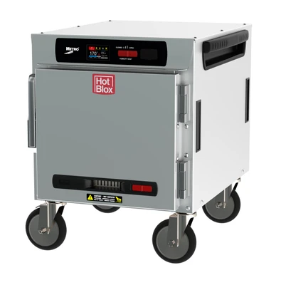 Metro HBCN4-DS-UC 20" W Stainless Steel &amp; Galvanized Solid Door HotBlox Insulated Holding Cabinet - 120 Volts