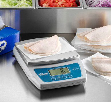 Edlund DFG-160 OP 230V Digital Portion Large LCD Display Scale