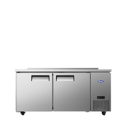 Atosa USA, Inc. MGF67GR 18.5 Cu. Ft. 2 Solid Doors Reach In Atosa Worktop Refrigerator - 115 Volts