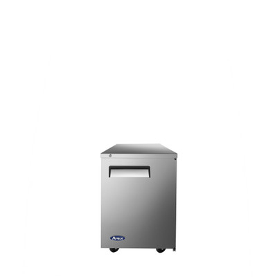 Atosa USA, Inc. MBB23GR 8.2 Cu. Ft. Stainless Steel 1 Solid Door Atosa Back Bar Cooler - 115 Volts