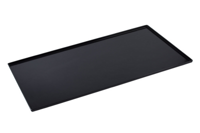 Bon Chef 2185BLK58&quot; x 24.75&quot; Well Black Baja Grill Tray
