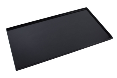 Bon Chef 2184BLK 43&quot; x24.75&quot; Well Black BLK Baja Grill Tray