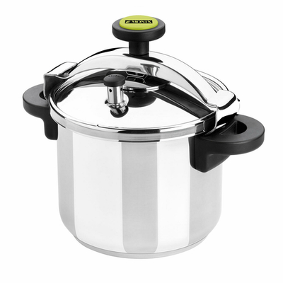 Matfer Bourgeat 013206 Monix Pressure Cooker 12-2/3 Qt. 18/10 Stainless Steel