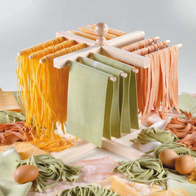 Matfer Bourgeat 073229 13-3/8"H Beechwood Pasta Drying Rack