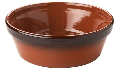 Matfer Bourgeat 59925 6-1/4" 23 oz Ceramic Round Cassoulet Dish