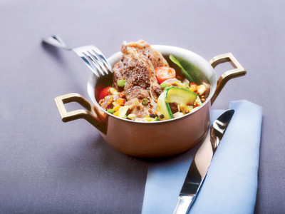 Matfer Bourgeat 34103 0.75 Qt Stainless Steel Mini Cooking Pot