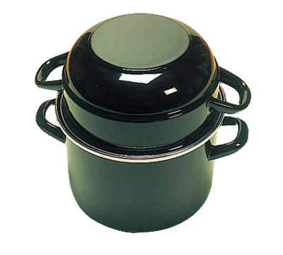 Matfer Bourgeat 070973
 7-3/4&quot;
 2-1/2 qt
 Stainless Steel
 Mussel Pot