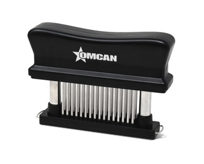 Omcan USA 47494 Black Stainless Steel Blades Manual Meat Tenderizer