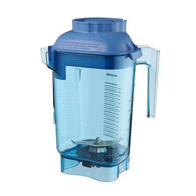 Vitamix 058988 Advance 48 Oz. Blue Blender Container with Blade Assembly and Lid