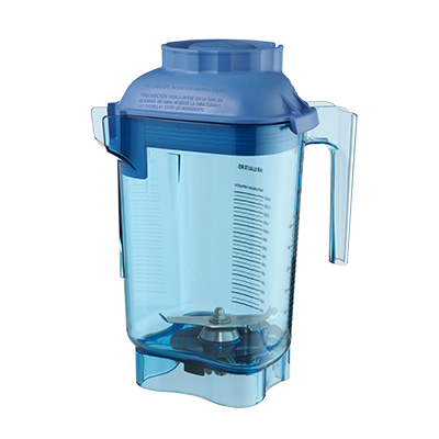 Vitamix 058988 Advance 48 Oz. Blue Blender Container with Blade Assembly and Lid