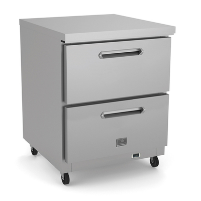 Kelvinator KCHUC27.2DR 27" W (2) Drawers Reach In One-Section Undercounter Refrigerator - 115 Volts 200 Watts