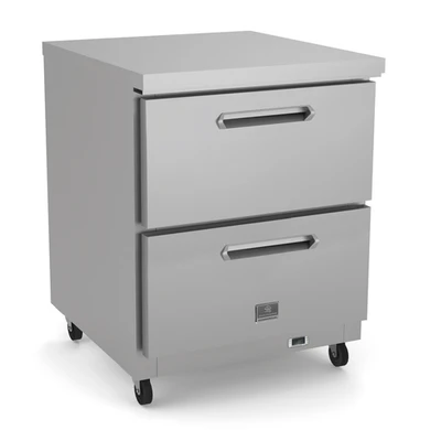 Kelvinator KCHUC27.2DR 27" W (2) Drawers Reach In One-Section Undercounter Refrigerator - 115 Volts 200 Watts