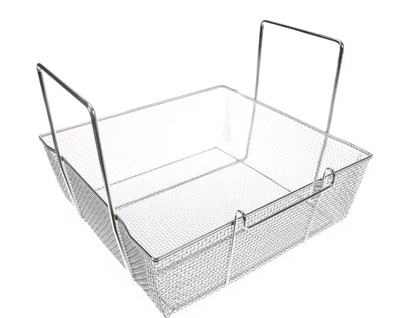 Pitco P6072180 17-1/2" x 16-3/4" x 5-3/4" Square Medium Mesh Basket