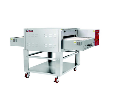 MVP Group C3240E-SB 88.5" W Stainless Steel Floor Model Electric IKON Cooking Conveyor Oven - 208-220 Volts