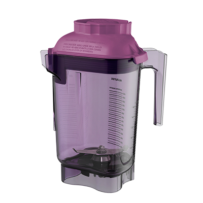 Vitamix 058987 Advance 32 Oz. Purple Copolyester Blender Container with Blade Assembly and Lid