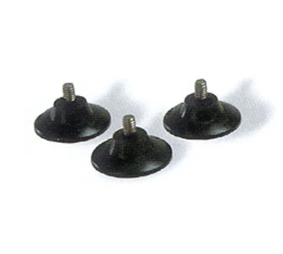 Vitamix 001444 Rinse-O-Matic® Rubber Suction Cup Feet Replacement Kit - 3/Pack