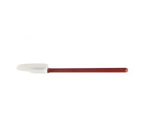 CAC China KUSB-S-16 16.25" Silicone with Red Handle and White Blade Scraper (1 Each)
