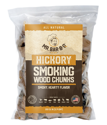 Chef Master 05031Z Mr. Bar-B-Q Hickory Smoking Chunks