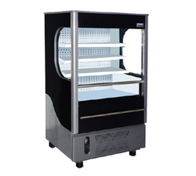 Ojeda USA ALPA-55H 7.3 Cu. Ft. Powder Coated Steel Alpha Open Air Merchandiser - 120 Volts